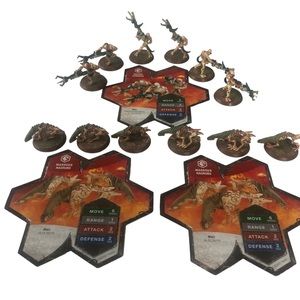 Heroscape Marro Drudge Marrden Nagrubs Stingers Figures and Cards Mixed Lot